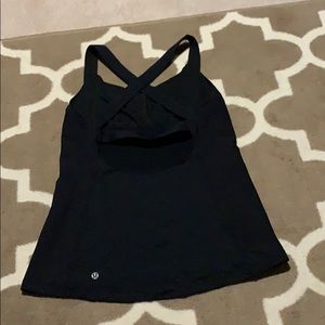 lululemon athletica Tops - Lululemon Tank- black- size 12 lululemon athletica Tops - Lululemon Tank- black- size 12